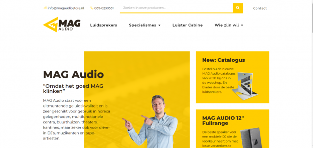 MAG Audio Store Professionele Speakers en Subs