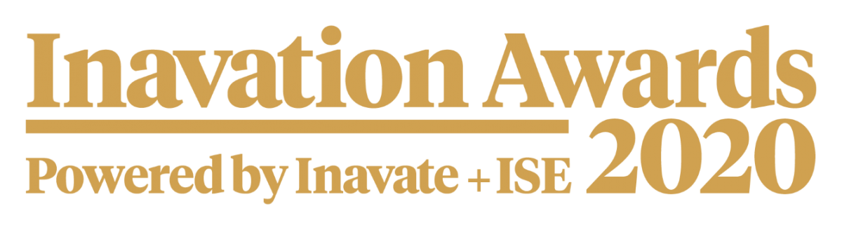 Inavate Inavation Awards logo 2020 landscape solid 379 px tall