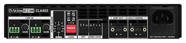 AtlasIED CLA402 - 400Watt - 2 ch